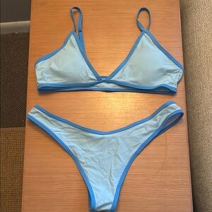 Blue Bikini Set